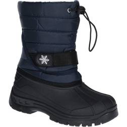 Cotswold Icicle Toggle Lace Snow Boot - Navy