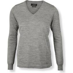 Nimbus Ladies Ashbury Knitted Jumper - Grey Melange