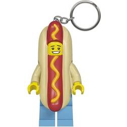 Lego Classic Hot Dog Man Key Chain with LED Light