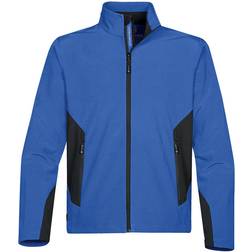 Stormtech Pulse Softshell Jacket - Azure Blue/Black