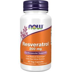 Now Foods Natural Resveratrol 200mg 60 pcs