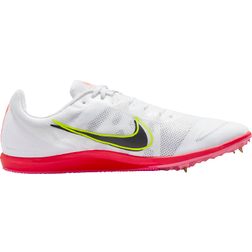 Nike Zoom Rival D 10 Athletics Distance Spikes - White/Black/Black