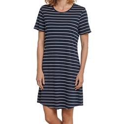 Schiesser Original Classics Short Nightshirt - Midnight Blue