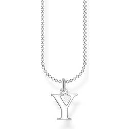 Thomas Sabo Letter Y Necklace - Silver