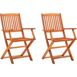 vidaXL 312449 2-pack Garden Dining Chair