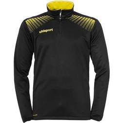 Uhlsport Goal 14 Zip Top Unisex - Black/Lime Yellow