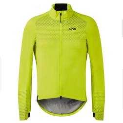 Dhb Aeron Tempo FLT Waterproof Jacket Men - Fluro Yellow