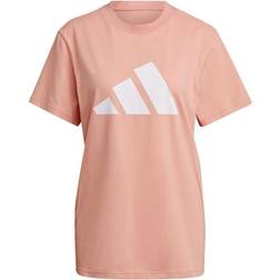 Adidas Sportswear Future Icons Logo Graphic T-shirt Women - Ambient Blush