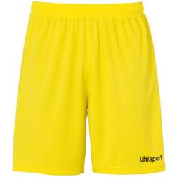 Uhlsport Center Basic Short Without Slip Unisex - Lime Yellow/Black