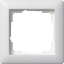 Gira 1x Frame System 55, Standard 55 Pure white (glossy) 021103