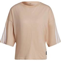 adidas Women's Sportswear Future Icons 3-Stripes T-shirt - Halo Blush