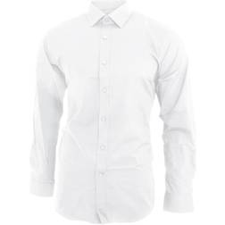 Brook Taverner Pisa Slim Fit Shirt - White