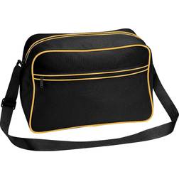 BagBase Retro Shoulder Bag 2-pack - Black/Gold