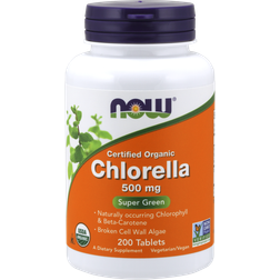 NOW Chlorella 500mg 200 pcs