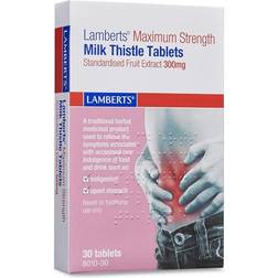 Lamberts Maximum Strength Milk Thistle 300mg 30 pcs