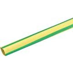 HellermannTyton HELLERMANN TYTON 308-31207 Sheath thermorétrécissable 1Pièce (S) – Insulated Cable (5 m, Yellow green, 1,2 cm, 4 mm, 0,8 mm, 1 piece (S)