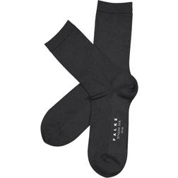 Falke Sensual Silk Midcalf Socks - Dark Navy