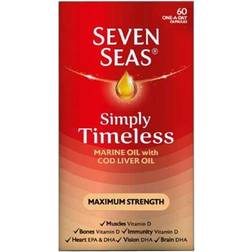 Seven Seas Extra High Strength Omega-3 CLO 60