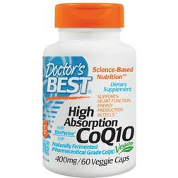 Doctor's Best Doctor's Best High Absorption CoQ10 with BioPerine 400mg 60 vcaps