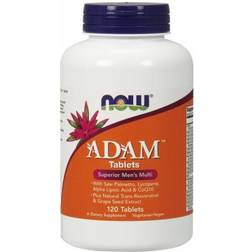 NOW Adam Men's Multivitamin 120 Tablets Men's Multivitamins