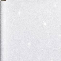 Creativ Company Gift wrap, W: 50 cm, 80 g, silver, 3 m/ 1 roll