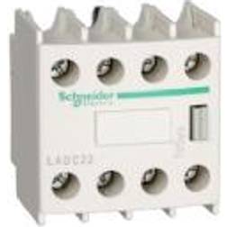 Schneider LADC22 TeSys D Aux Contacts Block Screw, White