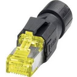 Phoenix Contact 1419001 VS-08-RJ45-10G/Q RJ45 Plug, straight Yellow, Black