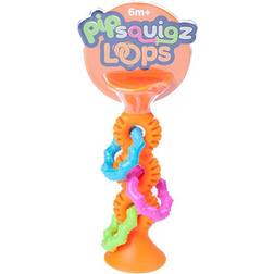 Fat Brain Toys PipSquigz Loops, Montessori Toys, Orange