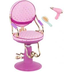 Our Generation Dolls Lounge Chair Sitting Pretty Rosa 3 Delar