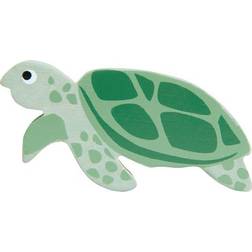 Wooden Coastal Animal Sea Turtle