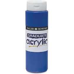 Staples Daler-rowney Daler Rowney 123500123 Graduate Acrylic Paint 500ml Ultramarine Blue