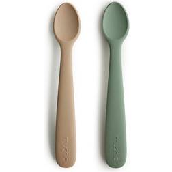 Mushie Silicone Feeding Spoons 2-pack