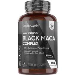 WeightWorld Black Maca Complex 180 pcs