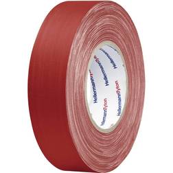 HellermannTyton HTAPE-TEX-RD-19x50 712-00501 Cloth tape HelaTape Tex Red (L x W) 50 m x 19 mm 1 pc(s)