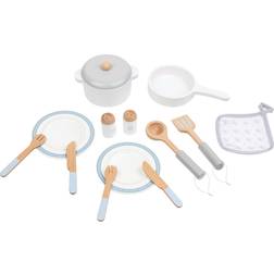 Small Wood Cook & Serve Set (L40223)