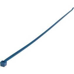 HellermannTyton Cable Ties, Metal Detectable, for Food Industry, 200X4.8MM (Pk-100)