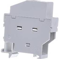 Metz Connect 1309427103-E Network outlet DIN rail CAT 6 Light grey