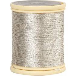 Creativ Company DMC Metallic Thread, thickness 0,36 mm, silver, 40 m/ 1 roll