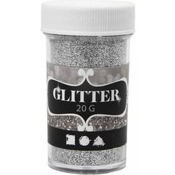 Creotime Glitter, silver, 20 g/ 1 tub