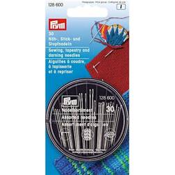 Prym Assorted Tapestry and darning Sewing Needles, Metal, Silver, 79.5 x 1.7 x 0.7 cm