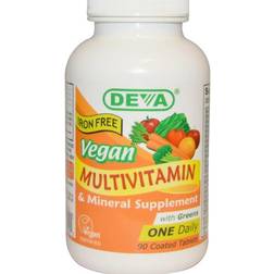 Deva Vegan Multivitamin & Mineral 90 pcs