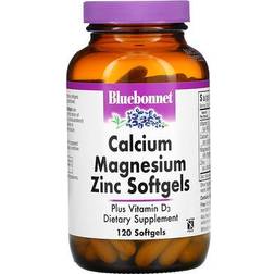 Bluebonnet Nutrition Calcium Magnesium Zinc (120 softgels)