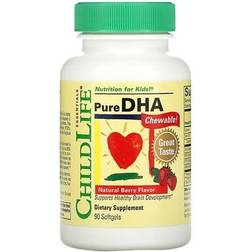 Childlife Pure DHA Chewable Berry 90 Softgels