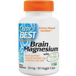 Doctor's Best Doctor's Best Brain Magnesium with Magtein, 50mg 90vcaps