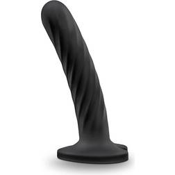 Blush "Medium 6" Twist Silicone Dildo with Suction Cup"