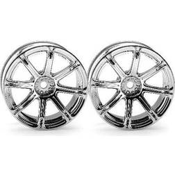 HPI Racing Work Emotion Xc8 Wheel 26mm Chrome (6mm Offset) #3301