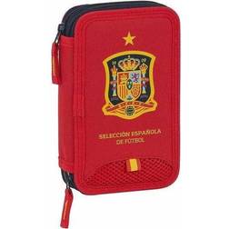 Safta Double Pencil Case RFEF Red (28 pcs)