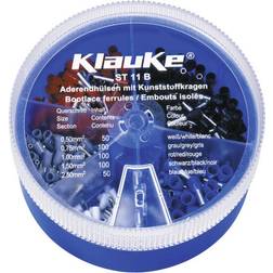 Klauke ST11B Ferrule set 0.50 mm² 2.50 mm² White, Grey, Red, Black, Blue 400 Parts