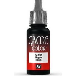 Vallejo Game Color Negro Black 17ml