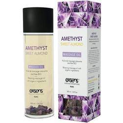 Exsens Amethyst Sweet Almond Crystal Massage Oil 100ml